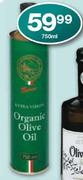 Monteverde Organic Extra Virgin Olive Oil-750ml
