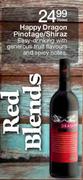 Happy Dragon Pinotage/Shiraz-750ml