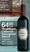 Vergelegen Cabernet Sauvignon/Merlot-750ml