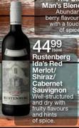 Rustenberg Ida's Rad Merlot/Shiraz Cabernet Sauvignon-750ml
