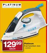 Platinum Full-Function Iron-2200W