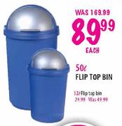 Flip Top Bin 12L 