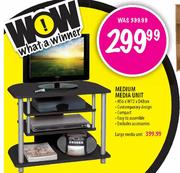 Medium Media Unit H56xW72xD48cm
