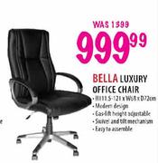  Bella Luxury Office Chair H111.5-121xW68xD72cm 