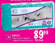 Little One Nappies Large 42's-Per Pack