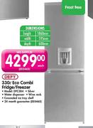 Defy Eco Combi Fridge/Freezer-330 Ltr (DFC384)