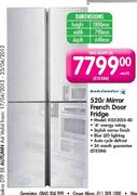 Kelvinator Mirror French Door Fridge-520 Ltr (KISS2055-4D)