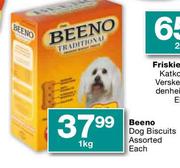 Beeno Dog Biscuits Assorted-1kg Each