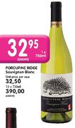 Porcupine Ridge Sauvignon Blanc- 12 x 750ml