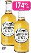  Savanna Dry Premium Cider- 24 x 330ml