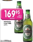 Heineken Larger NRB- 24 x 330ml