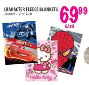 Character Fleece Blankets 