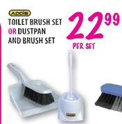 Addis Toilet Brush Set Or Dustpan & Brush Set
