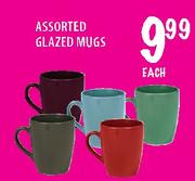 Glazed Mugs Assorted