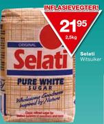 Selati Witsuiker-2.5kg