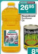 House Brand Sunflower Oil-2ltr
