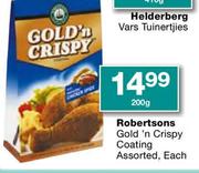 Robertsons Gold'n Crispy Coating Assorted-200g Each
