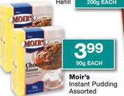 Moir's Instant Pudding Assorted-90g Each