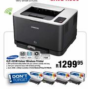 Samsung CLP-325W Colour Wireless Printer		