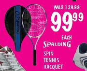 Spalding Spin Tennis Racquet Each
