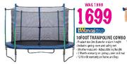 Bounceking 10 Foot Trampoline Combo