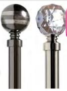 Finishing Touches Dual Jewel Or Crystal Pole Sets-3m
