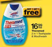 Theramed 2 in 1 Toothpaste And Mouthwash-75ml