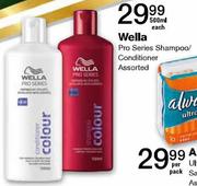 Wella Pro Series Shampoo/Conditioner Assorted-500ml Each