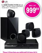 LG 5.1 Home Theatre System(DH3120)