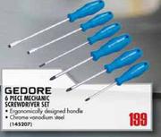 Gedore 6 Piece Mechanic Screwdriver Set