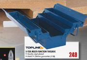 Topline 5-Tier Multi-Function Toolbox