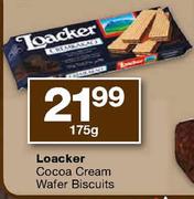Loacker Cocoa Cream Wafer Biscuits-175g
