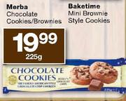 Merba Chocolate Cookies/Brownies-225g