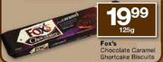 Fox's Chocolate Caramel Shortcake Biscuits-125g
