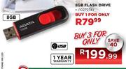 Adata 8GB Flash Drive-3's
