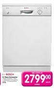 Bosch 12 Place Dishwasher