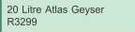 Atlas 20Ltr Gas Geyser