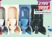 7 Piece Bathroom Set In Assorted Colours