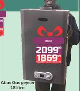 Atlas 8Ltr Gas Geyser