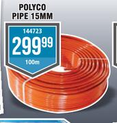 Polyco Pipe 15mm-100m