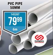 PVC Pipe 50MM-6m