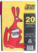 Flip File A4 Display Book-30 Pockets/Sleeves
