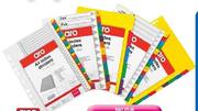 Aro Bright File Dividers-A-Z Printed Tabs each