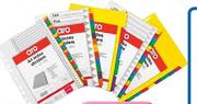 Aro Bright File Dividers-5 tab
