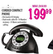 Alcatel Corded Compact Phone
