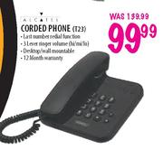 Alcatel Corded Phone (T23)