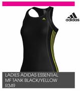 Adidas Ladies Essential MF Tank Black/Yellow