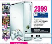 XBOX 360 Casper White Bundle