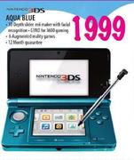 Nintendo 3DS Aqua Blue