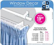 Steel Curtain Single Tracks-3.5m